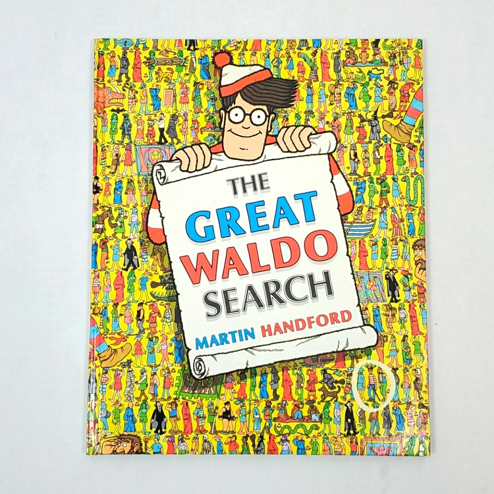 The Great Waldo Search Martin Handford 1989 1st Edition Hardcover Book Vintage
